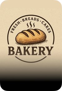 Logo template generated with AI Canvas